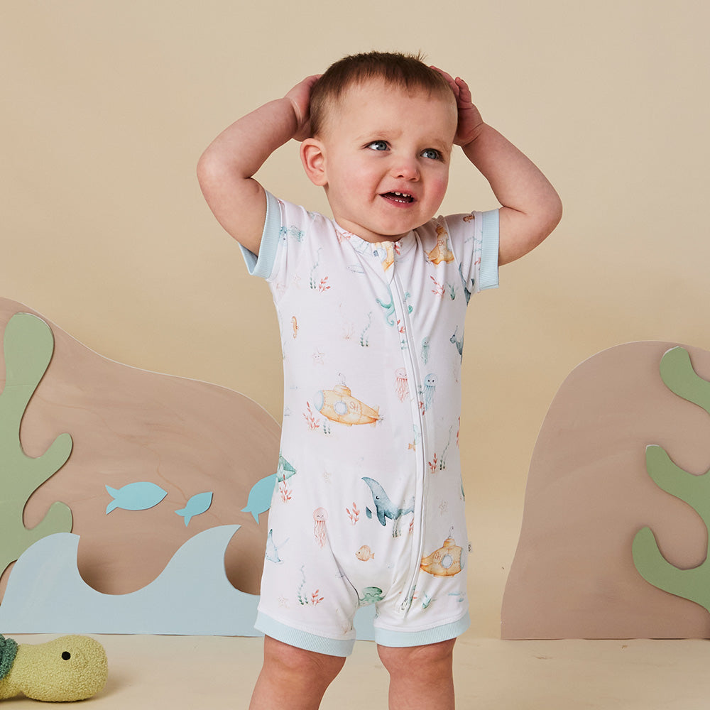 Little Subs Organic Snuggle Shortie - View 8