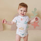 Little Subs Short Sleeve Organic Bodysuit - Thumbnail 3