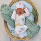 Little Subs Organic Snuggle Sleepsuit Zip Footie - Thumbnail 12