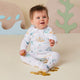 Little Subs Organic Snuggle Sleepsuit Zip Footie - Thumbnail 8