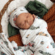 Little Racers Organic Jersey Wrap & Beanie Set - Thumbnail 3