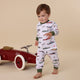 Little Racers Organic Kids Long Sleeve PJ Set - Thumbnail 7