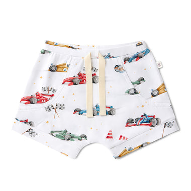 Little Racers Organic Shorts | Snuggle Hunny