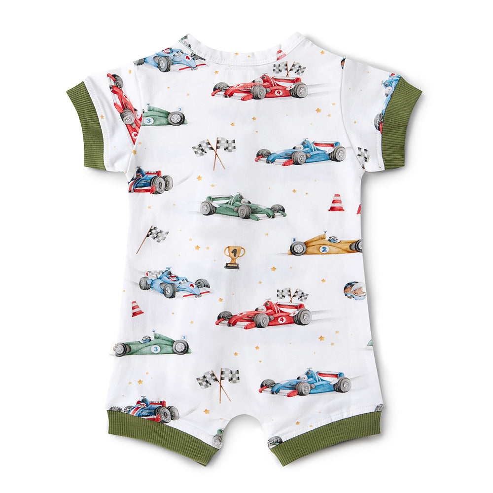 Little Racers Organic Snuggle Shortie - View 12