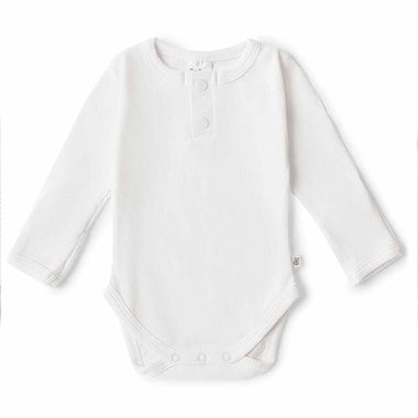 Milk Long Sleeve Organic Bodysuit-Snuggle Hunny