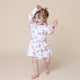 Farm Long Sleeve Organic Dress - Thumbnail 7