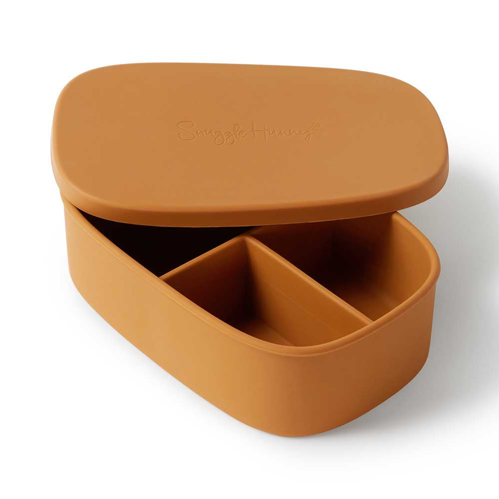 Mealtime - Silicone Large Lunch Box Chestnut