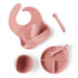 Mealtime - Silicone Meal Kit Rose