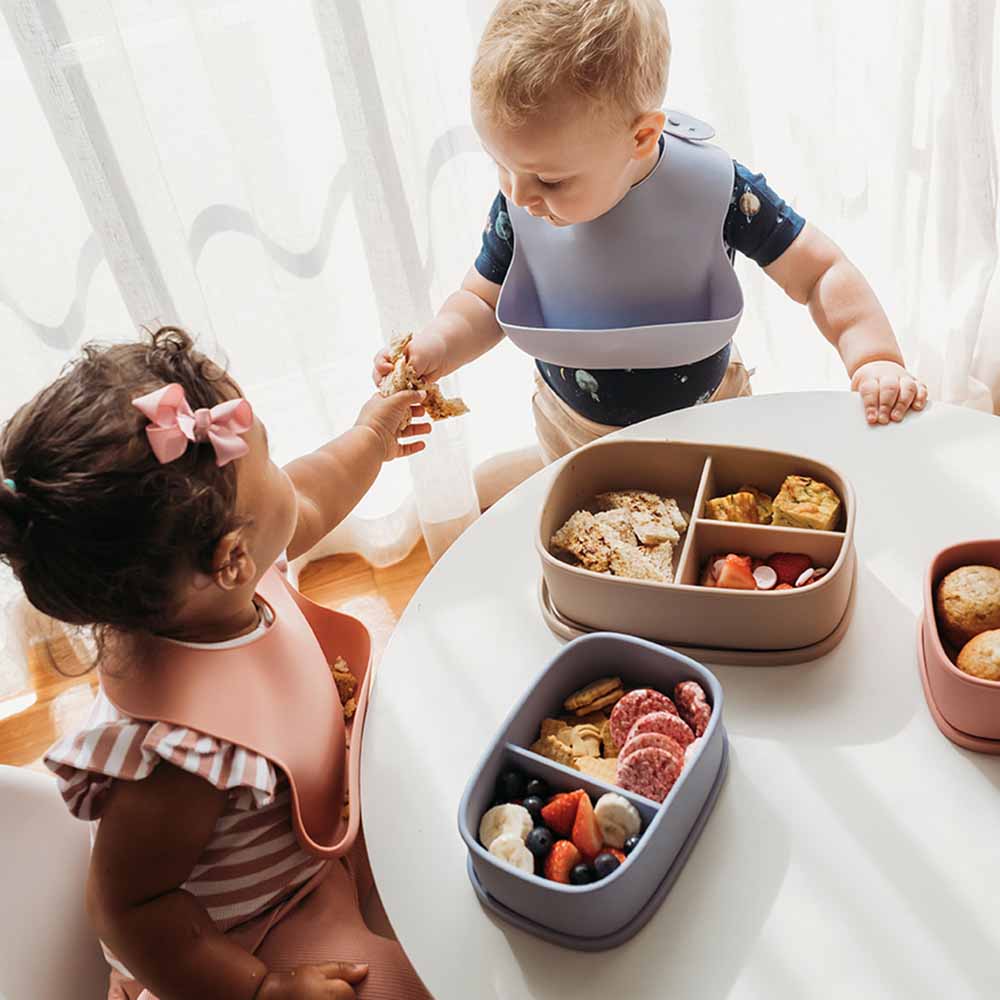 Silicone Medium Lunch Box Chestnut - View 4