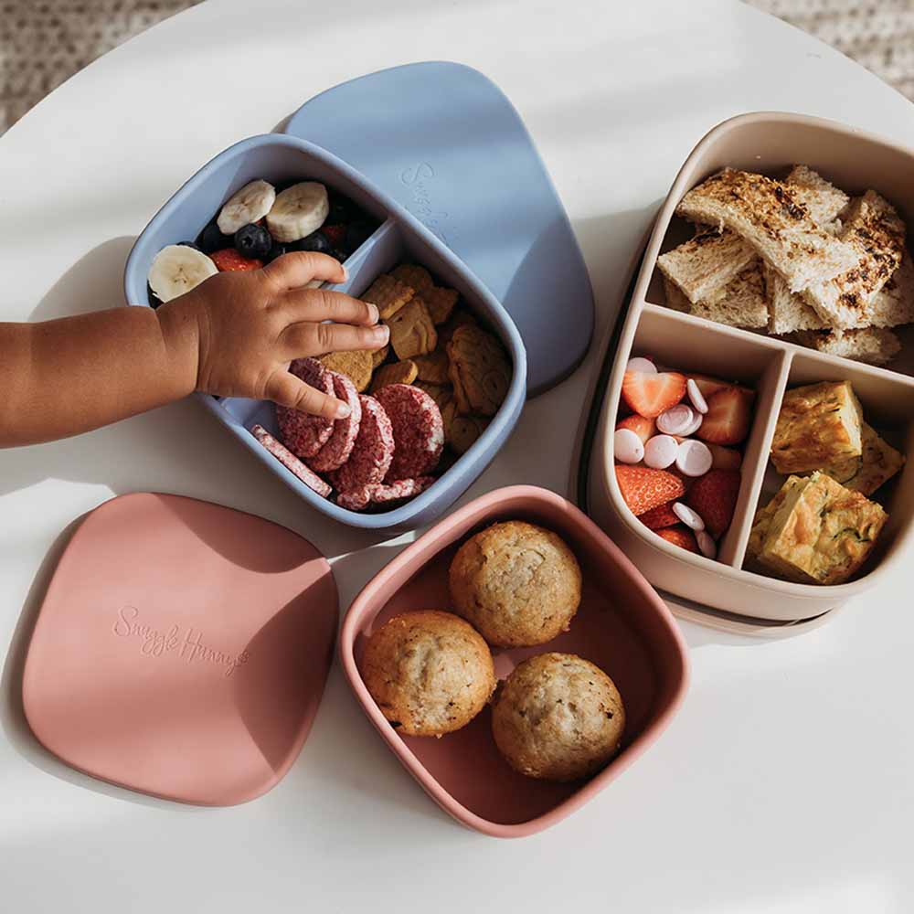 Silicone Medium Lunch Box Chestnut - View 5