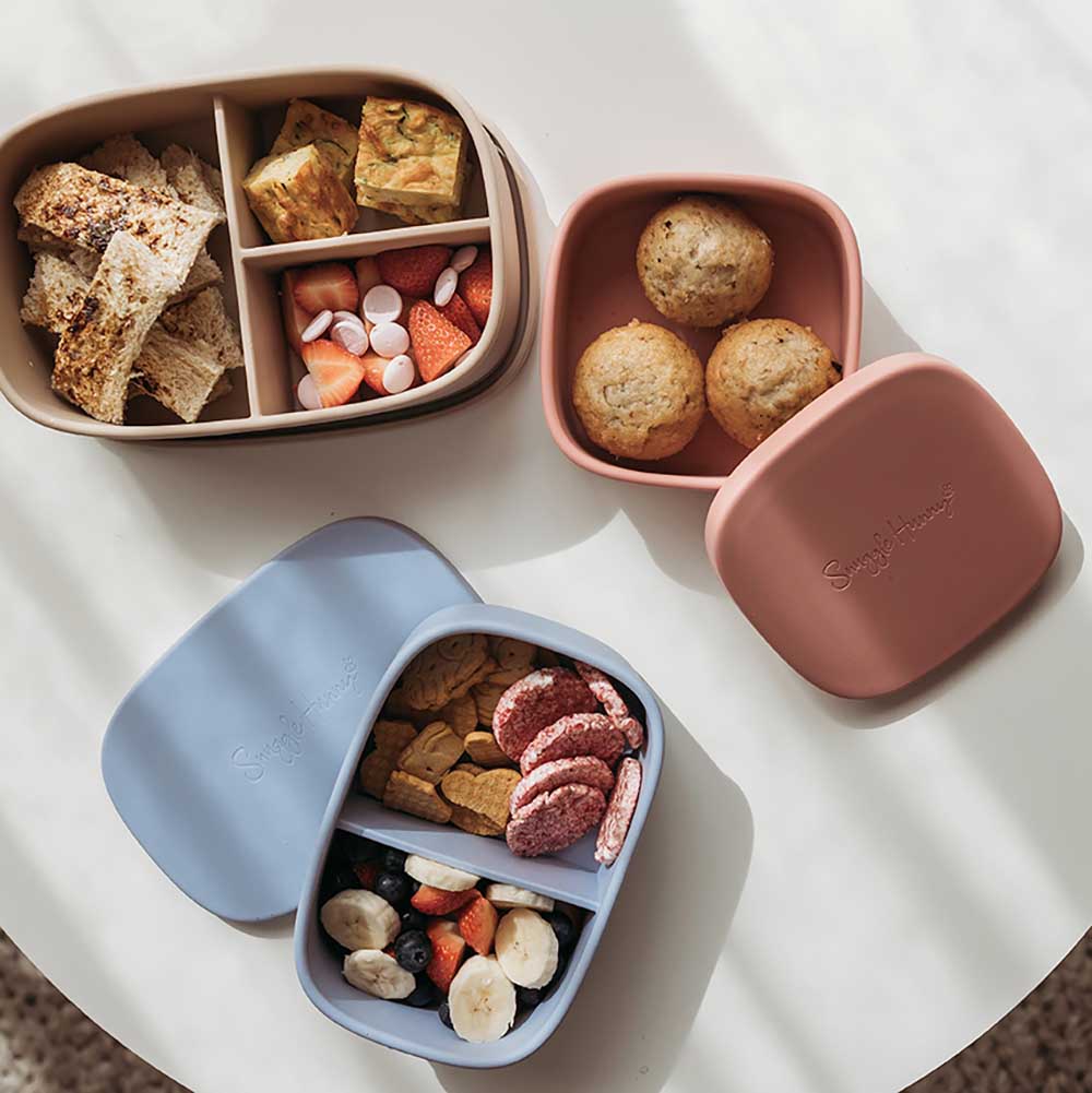 Silicone Medium Lunch Box Chestnut - View 7