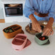 Silicone Medium Lunch Box Pebble - Thumbnail 8