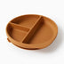 Mealtime - Silicone Suction Plate Chestnut