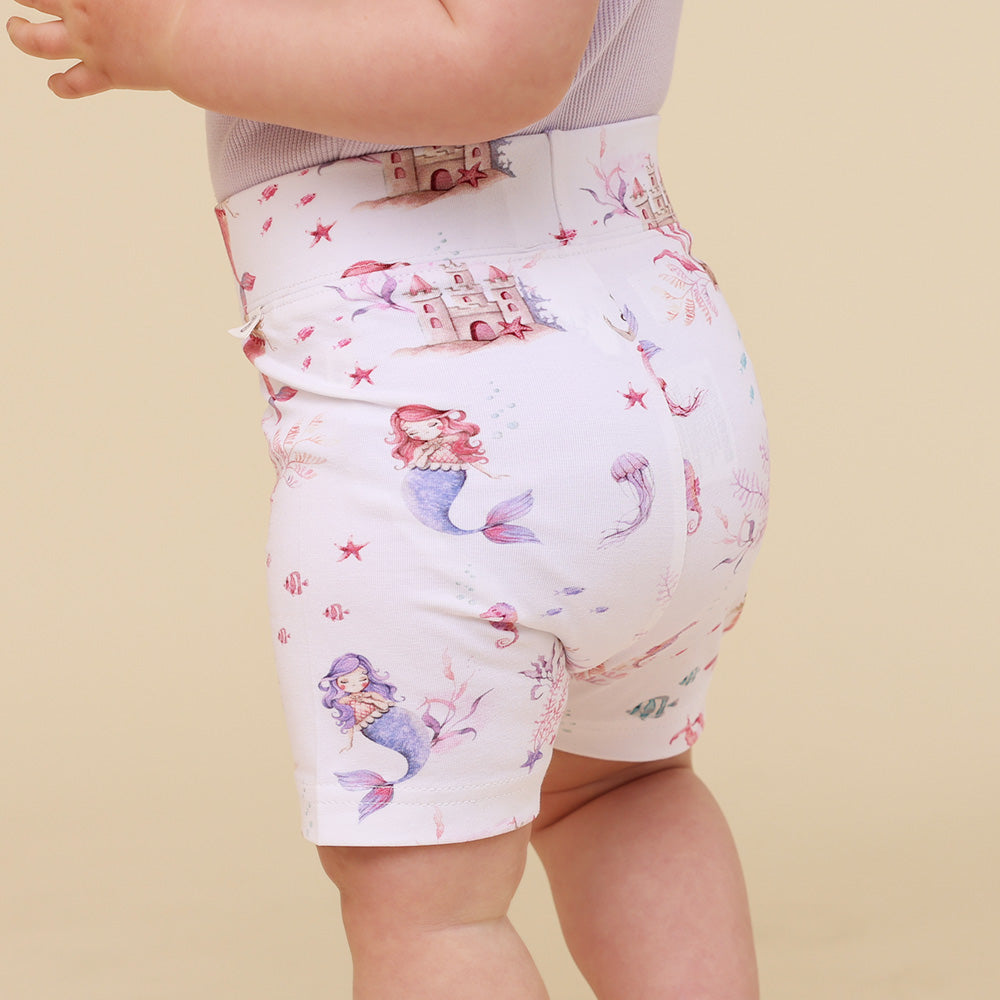 Mermaid Organic Bike Shorts - View 9