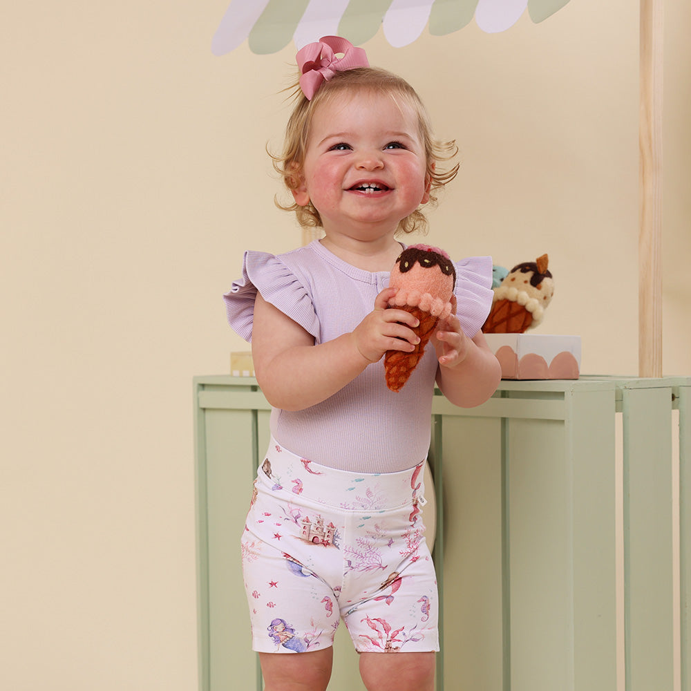 Mermaid Organic Bike Shorts - View 10