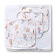 Mermaid Organic Baby Towel & Wash Cloth Set - Thumbnail 1