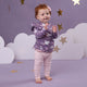 Midnight Swan Organic Long Sleeve Top with Frill - Thumbnail 5
