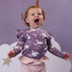 Midnight Swan Organic Long Sleeve Top with Frill - Thumbnail 7