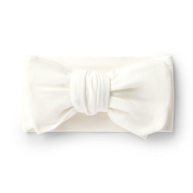 Milk Organic Oversized Bow | Snuggle Hunny