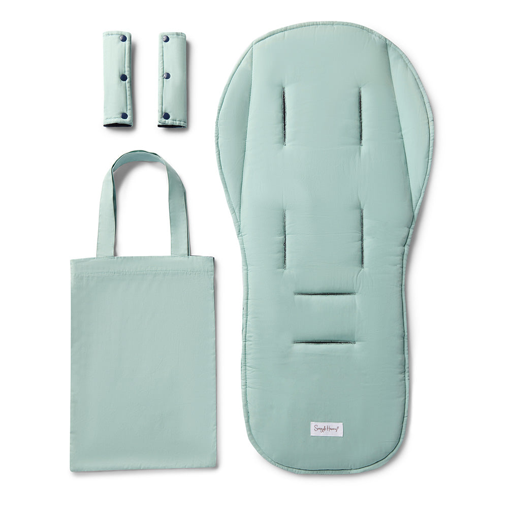 Bundle - Milky Way Pram Liner & Strap Cover Set - View 6