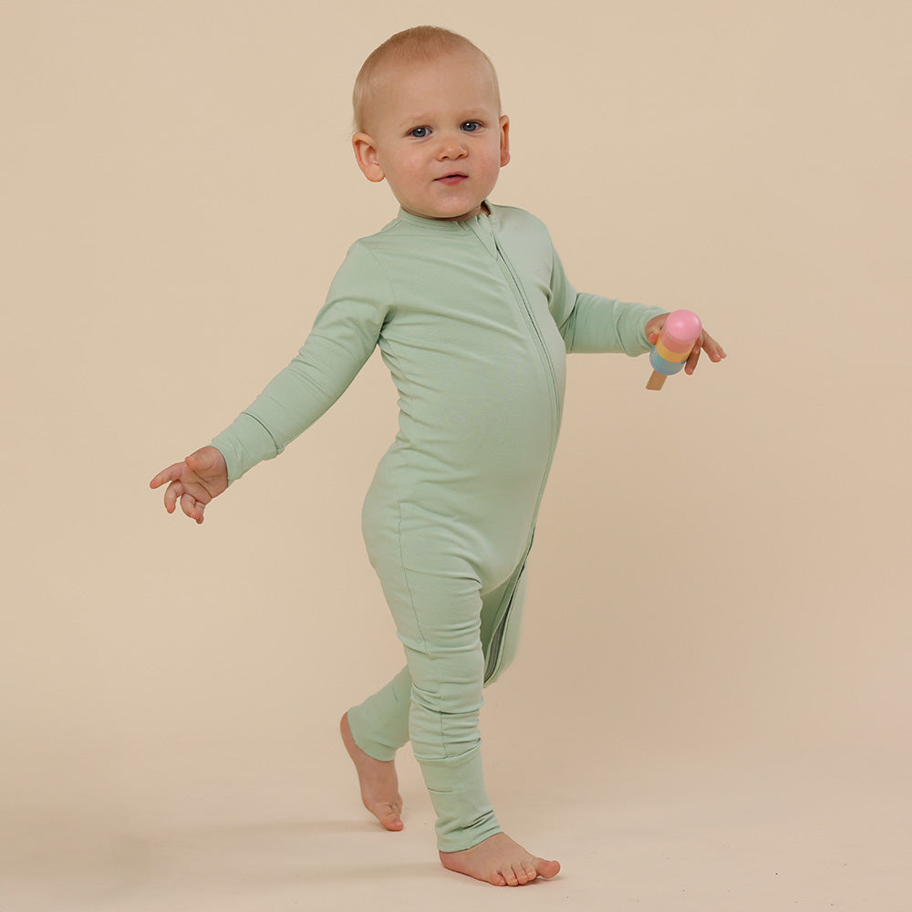Mint Organic Snugglesuit Convertible Romper - View 1