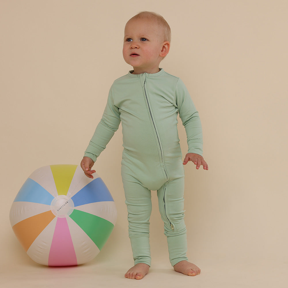 Mint Organic Snugglesuit Convertible Romper - View 3