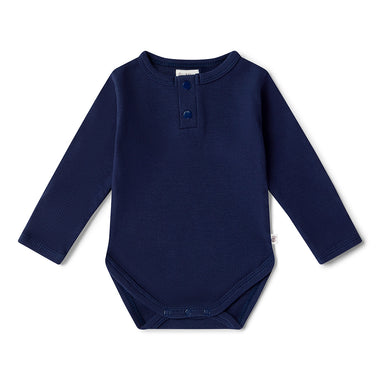 Moonlight Long Sleeve Organic Bodysuit | Snuggle Hunny