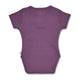 Mulberry Rib Short Sleeve Organic Bodysuit - Thumbnail 4