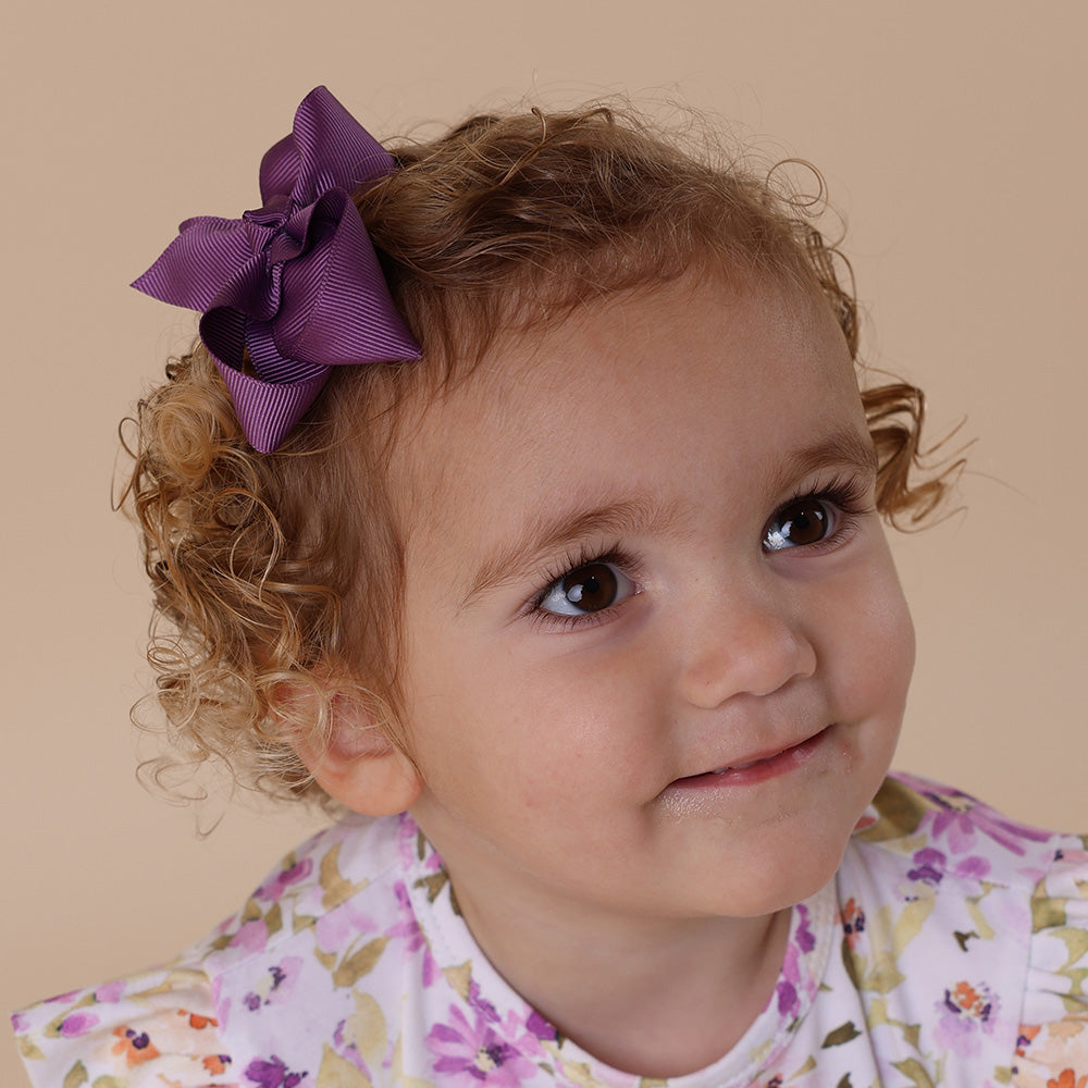 Mulberry Bow Hair Clip - View 6