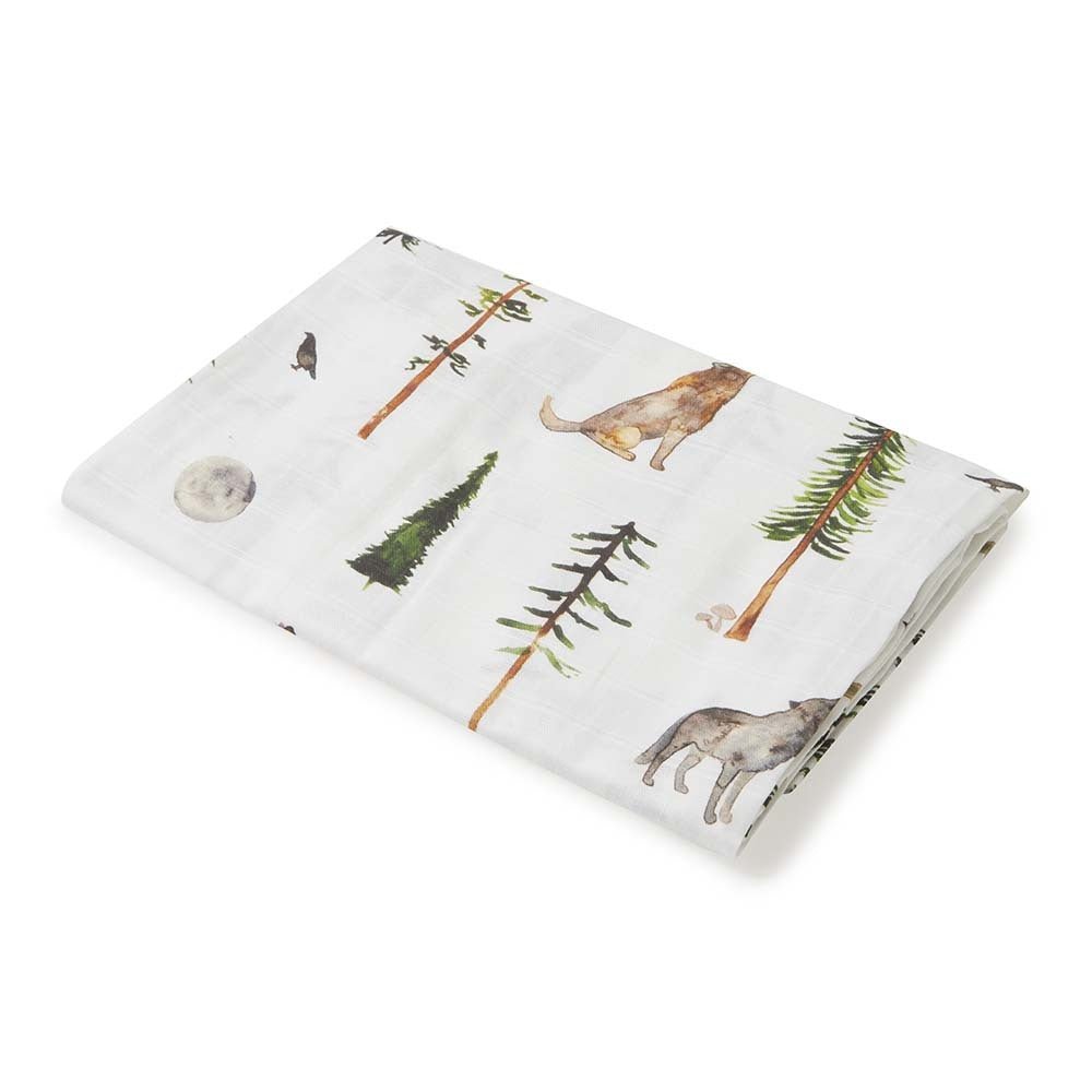 Fairy Garden Organic Muslin Wrap