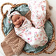 Camille Muslin Wrap Birth Announcement Set-Snuggle Hunny