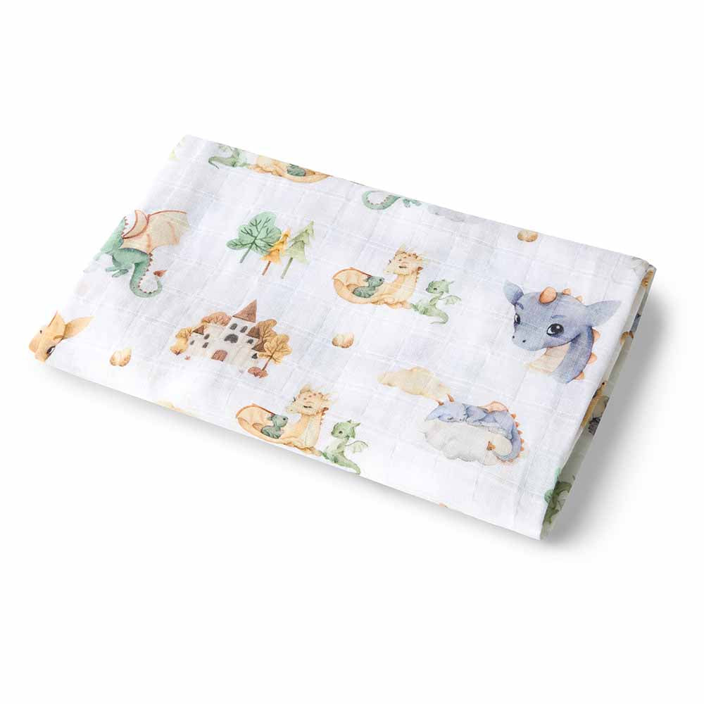 Organic Muslin Wrap - Dragon Organic Muslin Wrap - Dragon