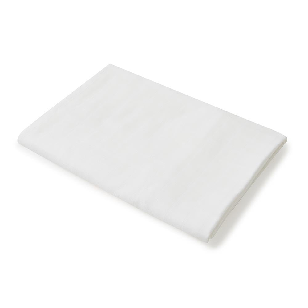 Milk White Organic Muslin Wrap | Snuggle Hunny