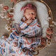 Muslin Wraps - Rainbow Baby Muslin Wrap Birth Announcement Set