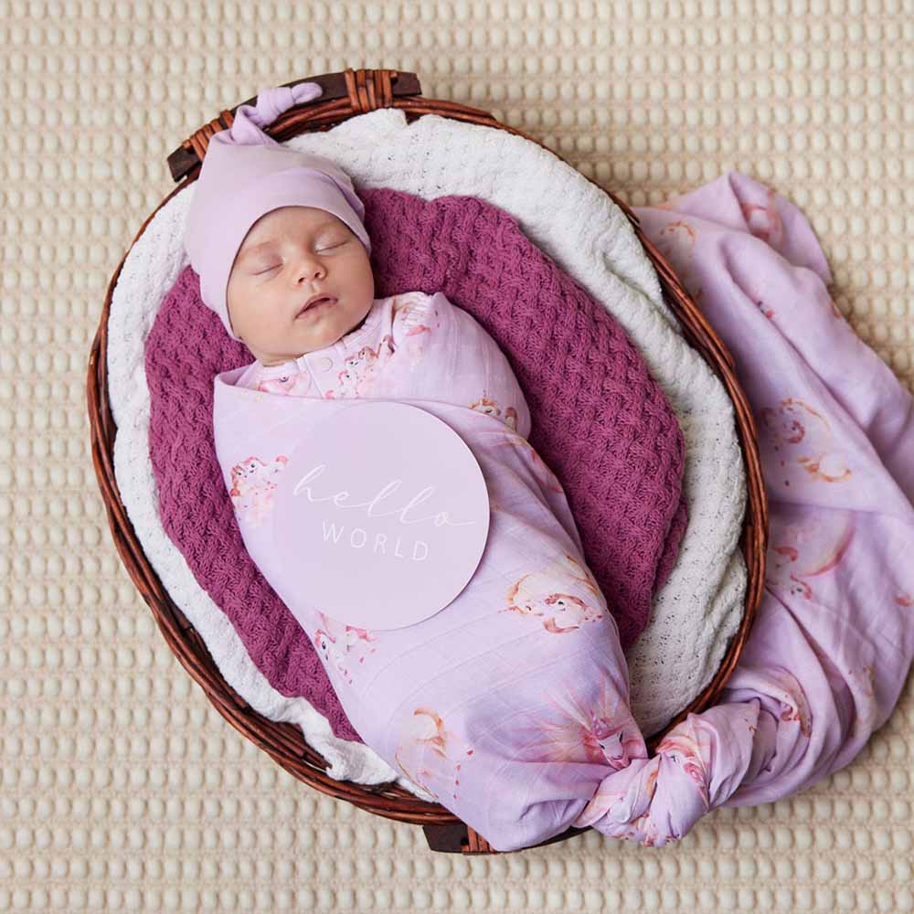 Unicorn Organic Muslin Wrap - View 5