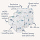 Ocean Organic Wash Cloths - 3 Pack - Thumbnail 2