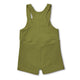 Olive Organic Joey Overall Shorts - Thumbnail 7