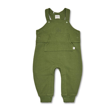 Olive Organic Joey Overalls | Snuggle Hunny