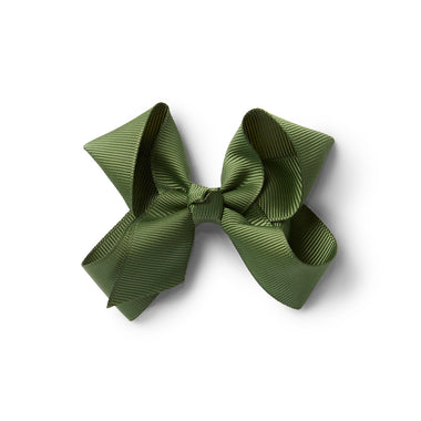 Olive Bow Hair Clip | Snuggle Hunny
