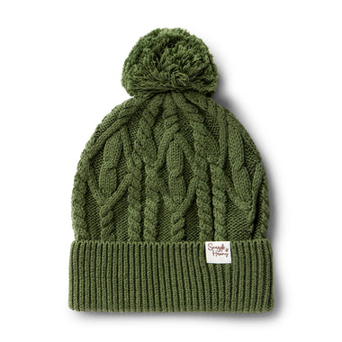 Olive Organic Adult Knit Beanie | Snuggle Hunny