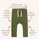Olive Organic Pants - Thumbnail 4