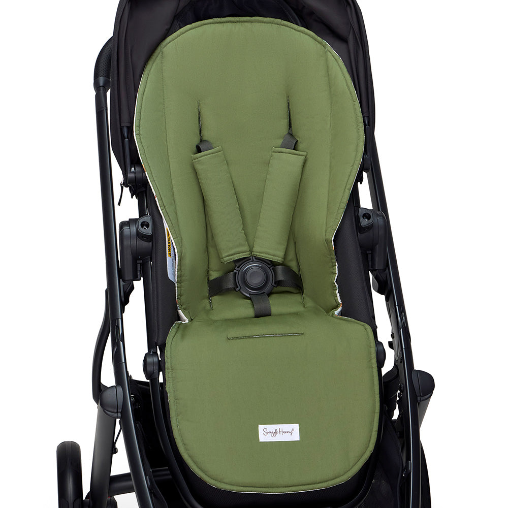 Bundle - Diggers & Tractors Pram Liner & Strap Cover Set - View 7