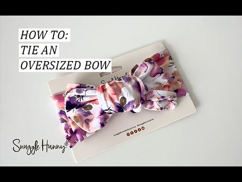 How To Tie An Oversized Bow