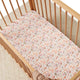 Palm Springs Fitted Cot Sheet-Snuggle Hunny