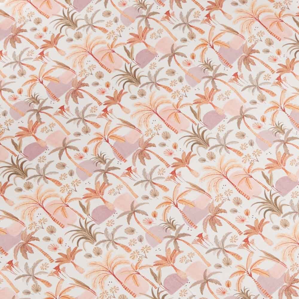 [Process Test - DO NOT BUY] Palm Springs Fitted Cot Sheet - View 2