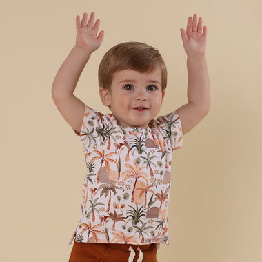 Palm Springs Organic T-Shirt | Snuggle Hunny