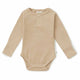 Pebble Long Sleeve Organic Bodysuit-Snuggle Hunny