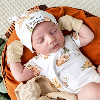 Pebble Organic Cotton Rib Mittens | Snuggle Hunny