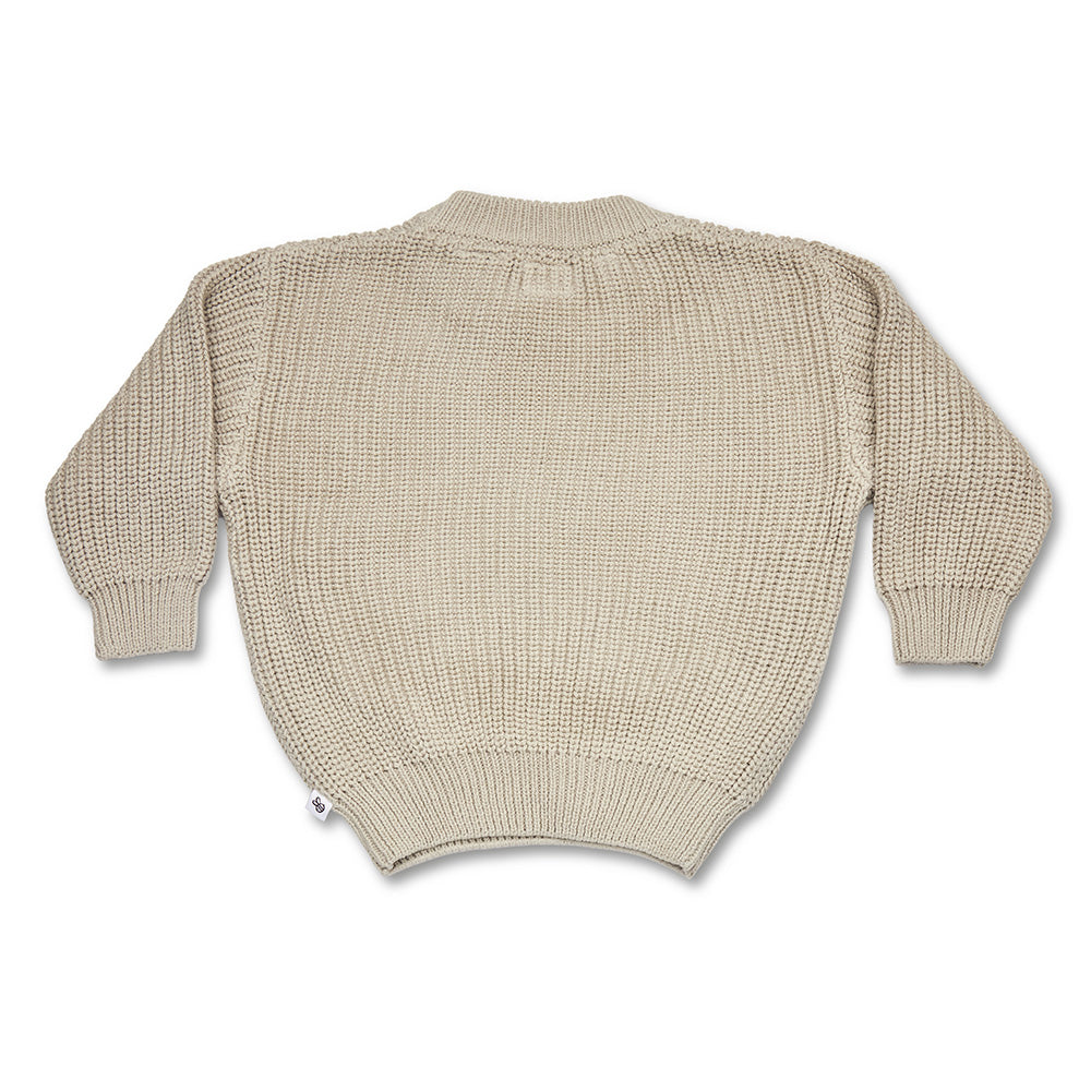 Pistachio Oversized Cotton Knit Jumper - View 15