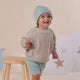 Pistachio Oversized Cotton Knit Jumper - Thumbnail 4